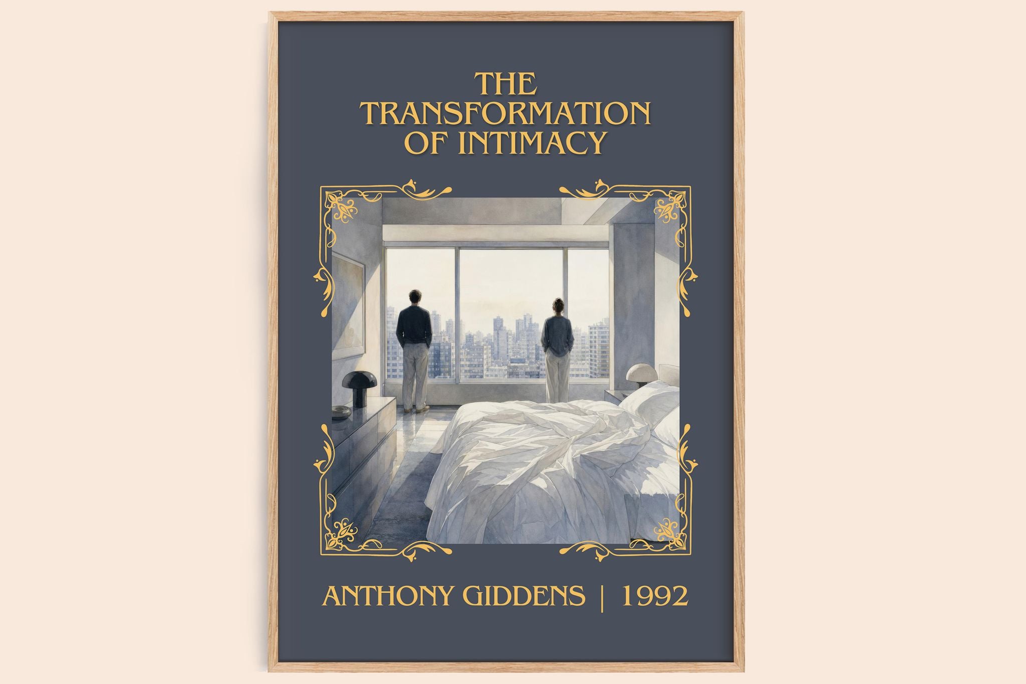 transformation of intimacy Classic Book Art Print by Anthony Giddens
