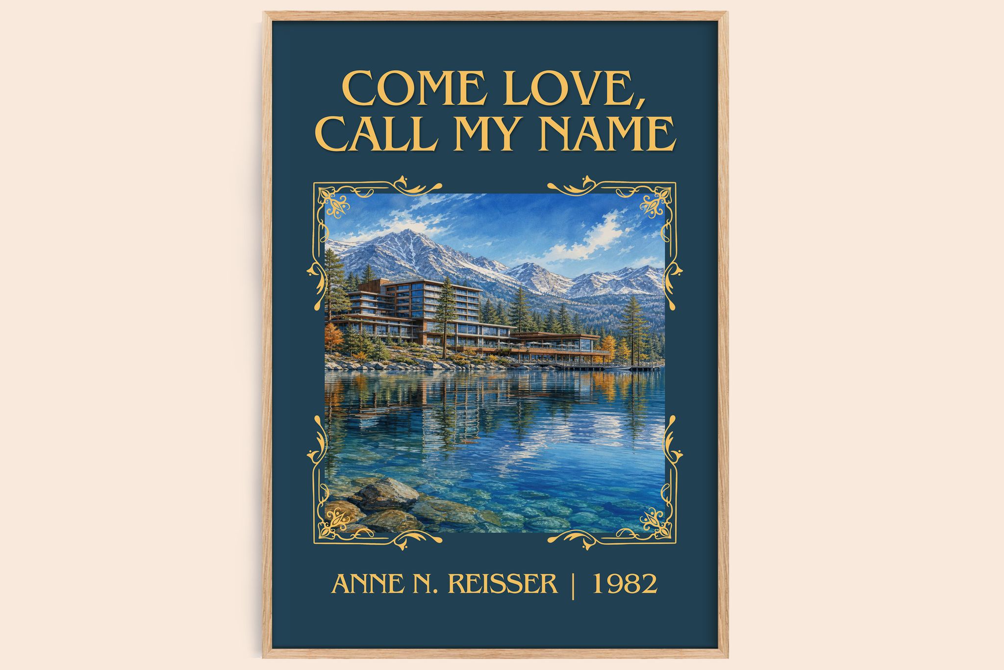 Come Love, Call My Name Classic Book Art Print by Anne N. Reisser
