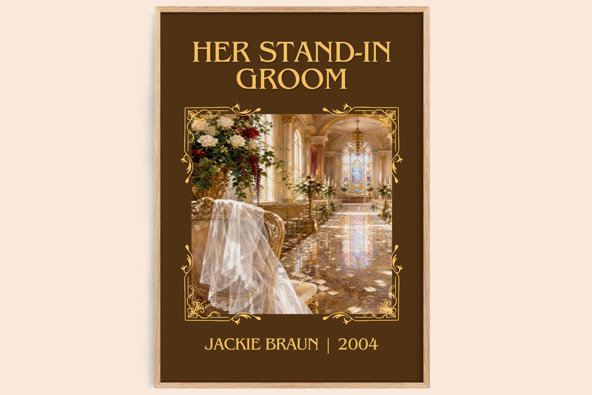 Her Stand-In Groom Classic Book Art Print by Jackie Braun