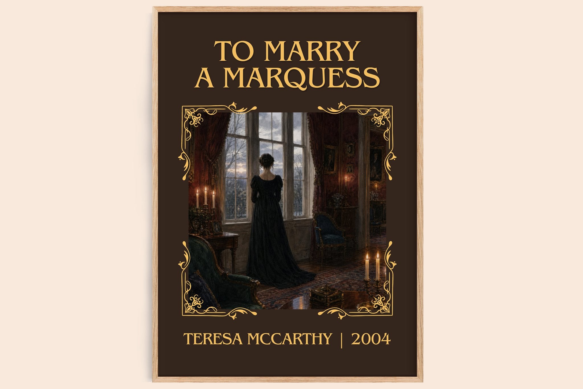 To Marry a Marquess Classic Book Art Print by Teresa McCarthy