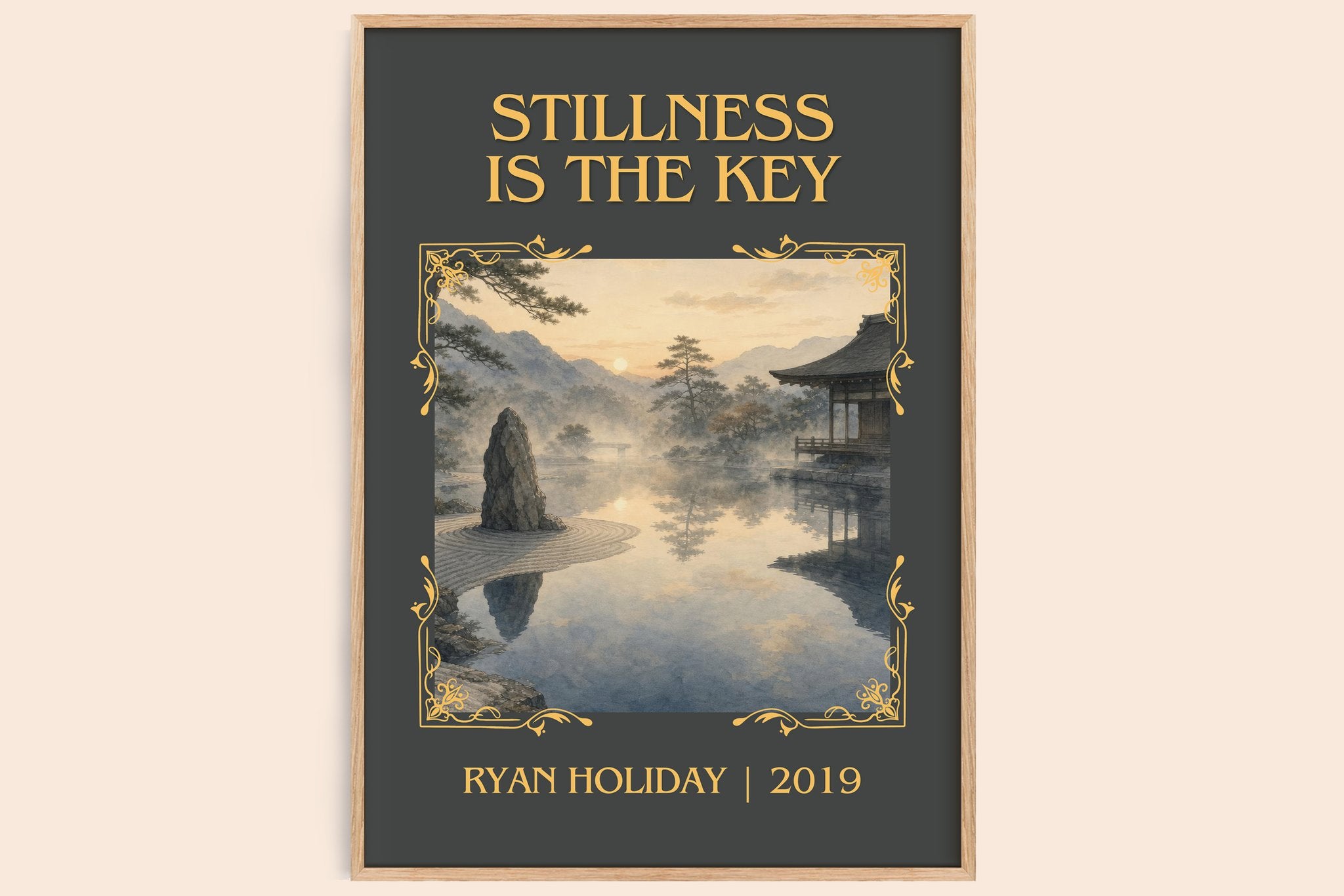 Stillness Is the Key Classic Book Art Print by Ryan Holiday