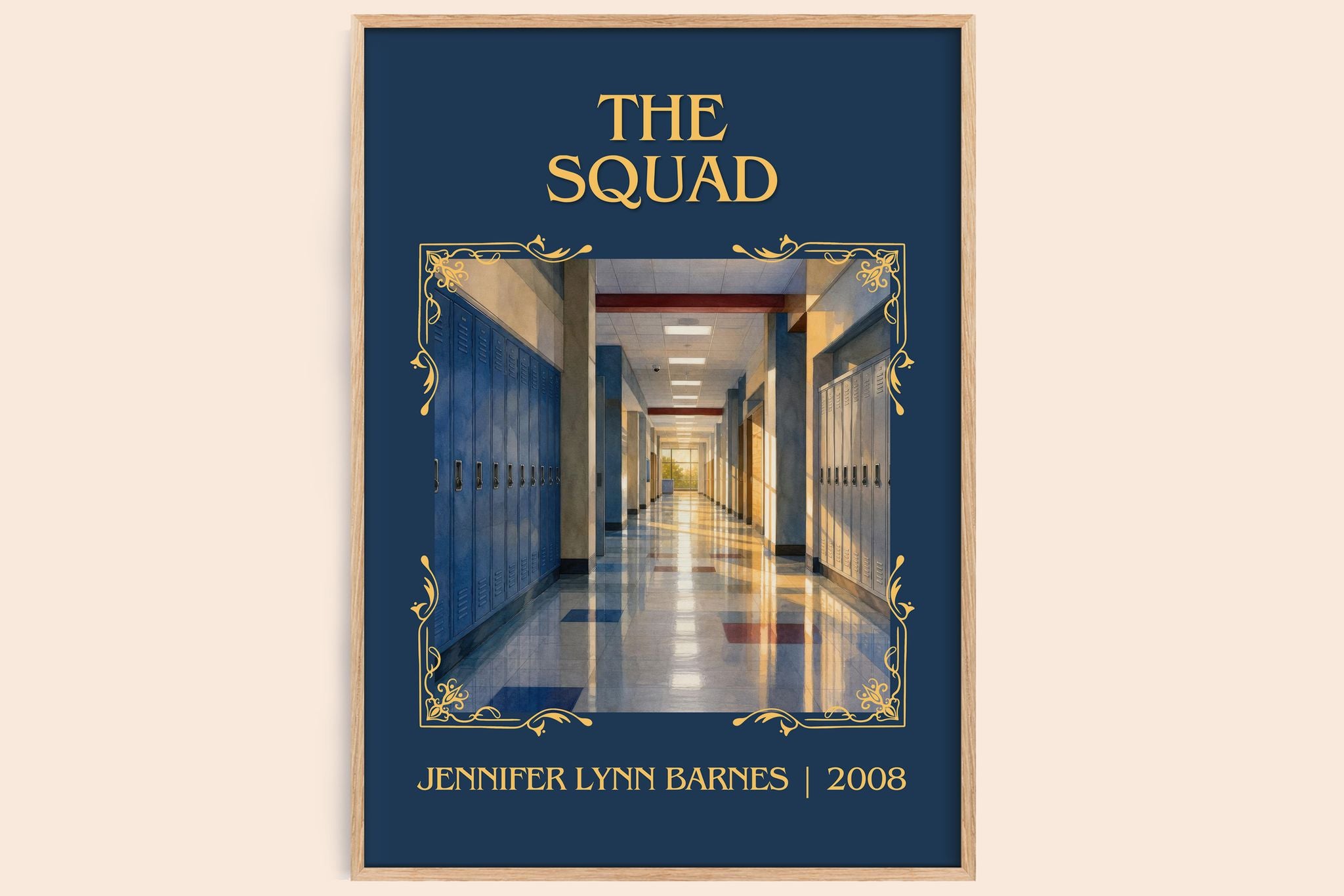The Squad Classic Book Art Print by Jennifer Lynn Barnes