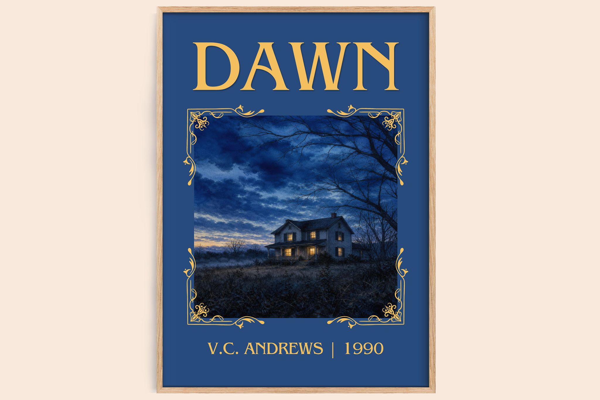 Dawn Classic Book Art Print by V.C. Andrews