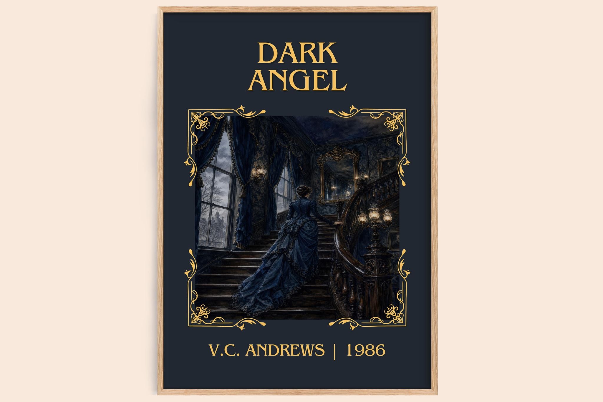 Dark Angel Classic Book Art Print by V.C. Andrews