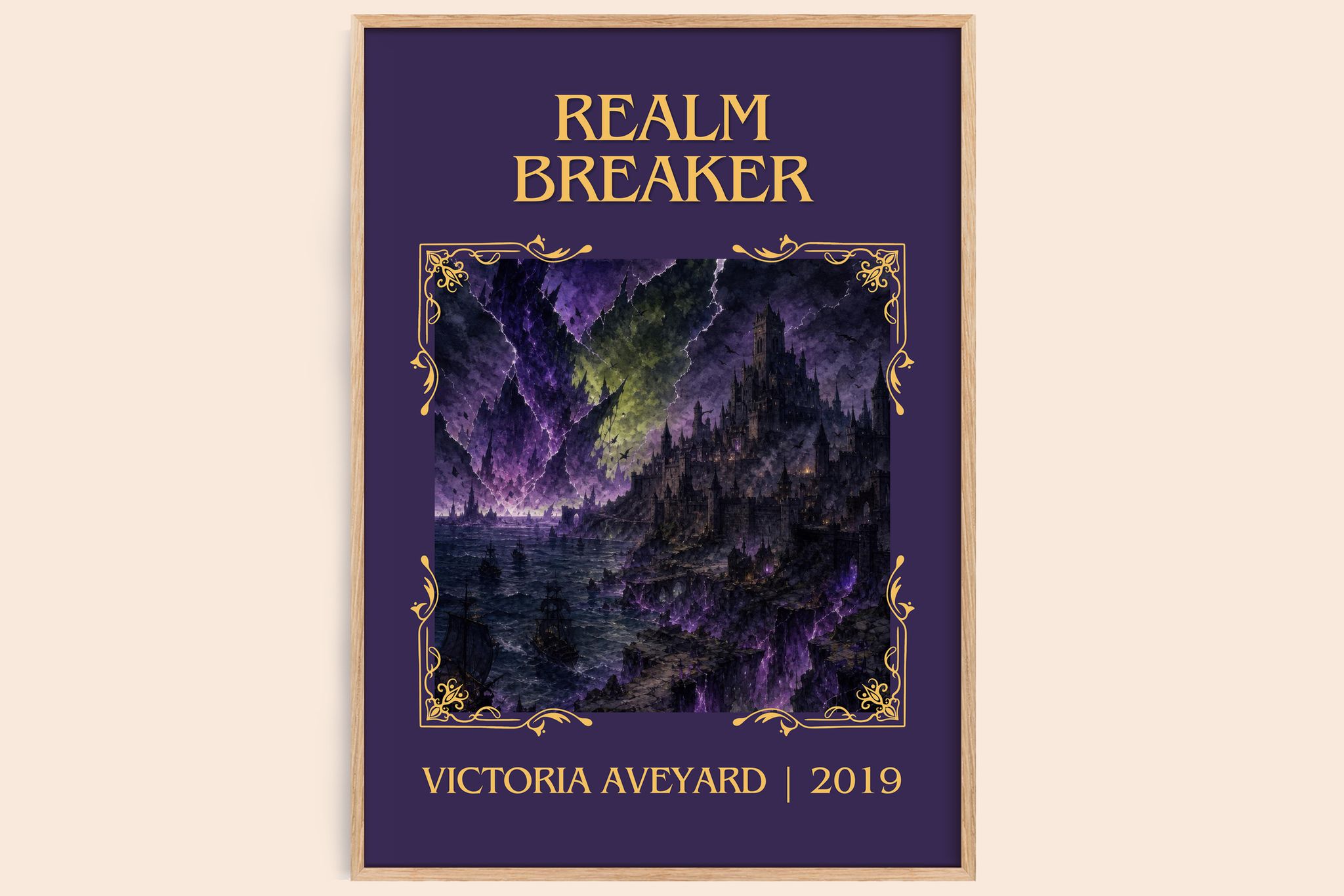 Realm Breaker Classic Book Art Print by Victoria Aveyard