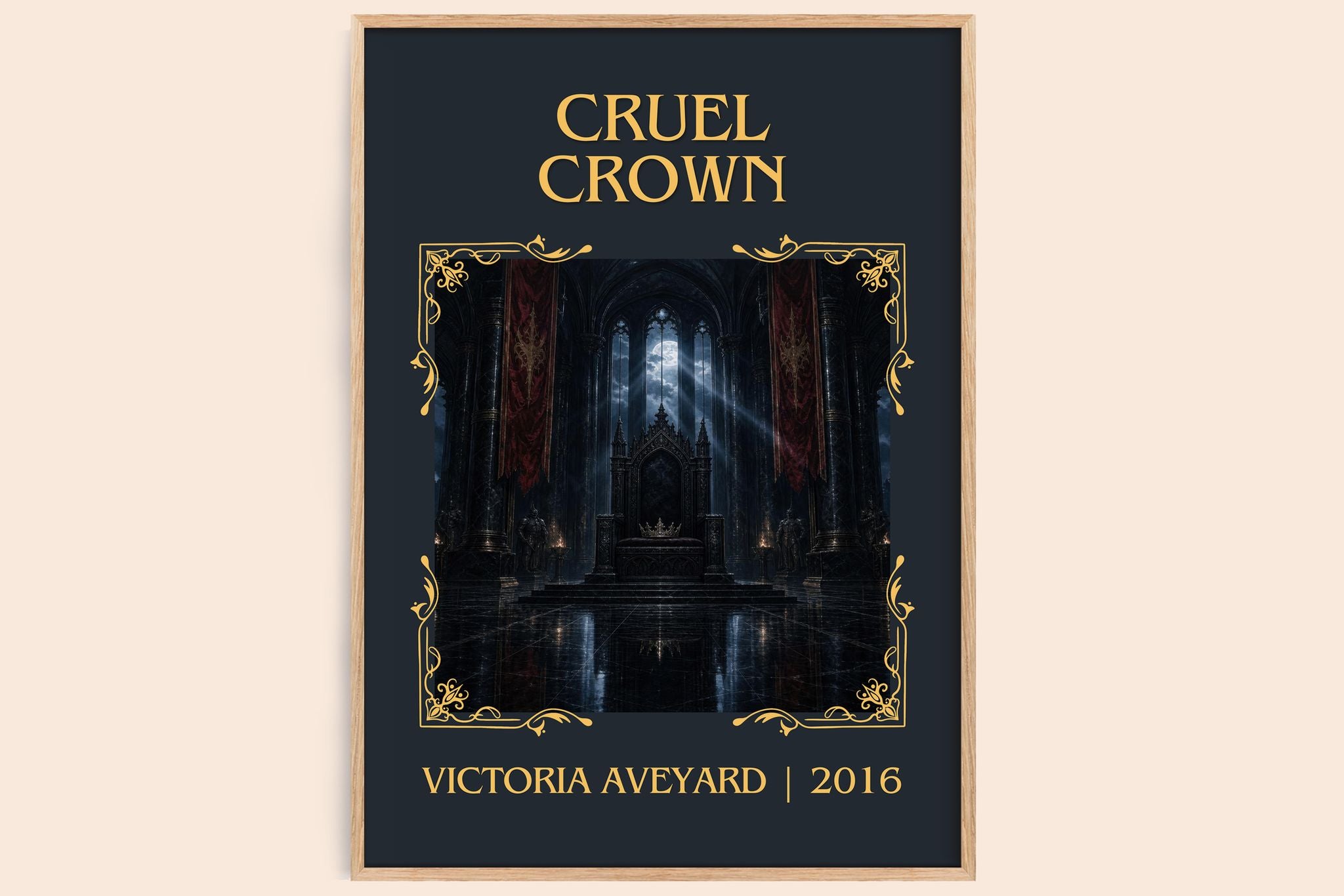 Cruel Crown Classic Book Art Print by Victoria Aveyard