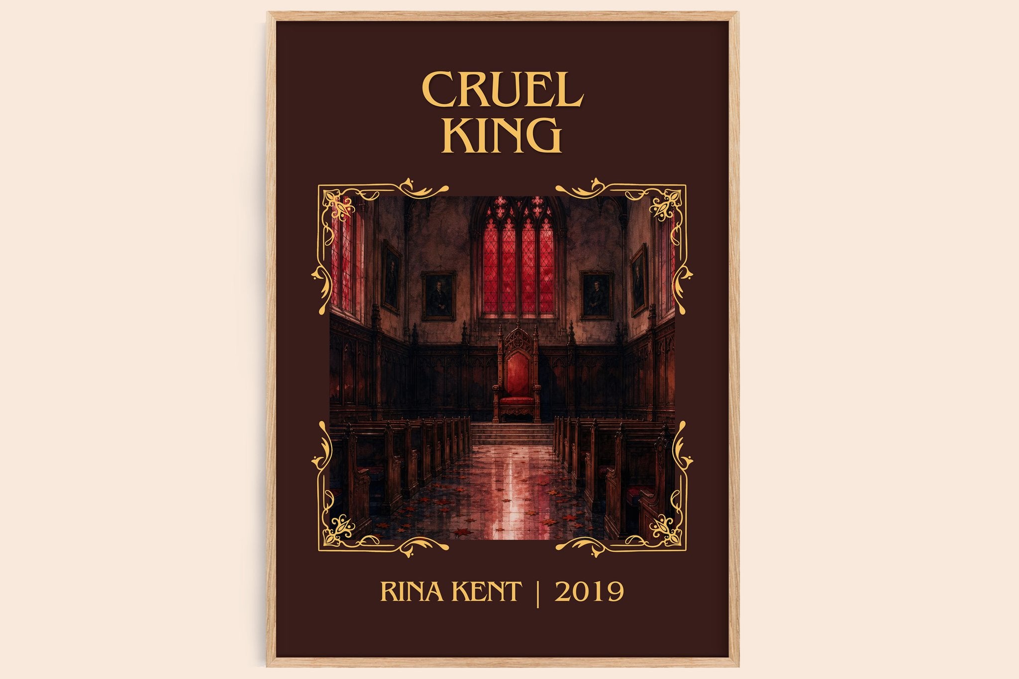Cruel King Classic Book Art Print by Rina Kent
