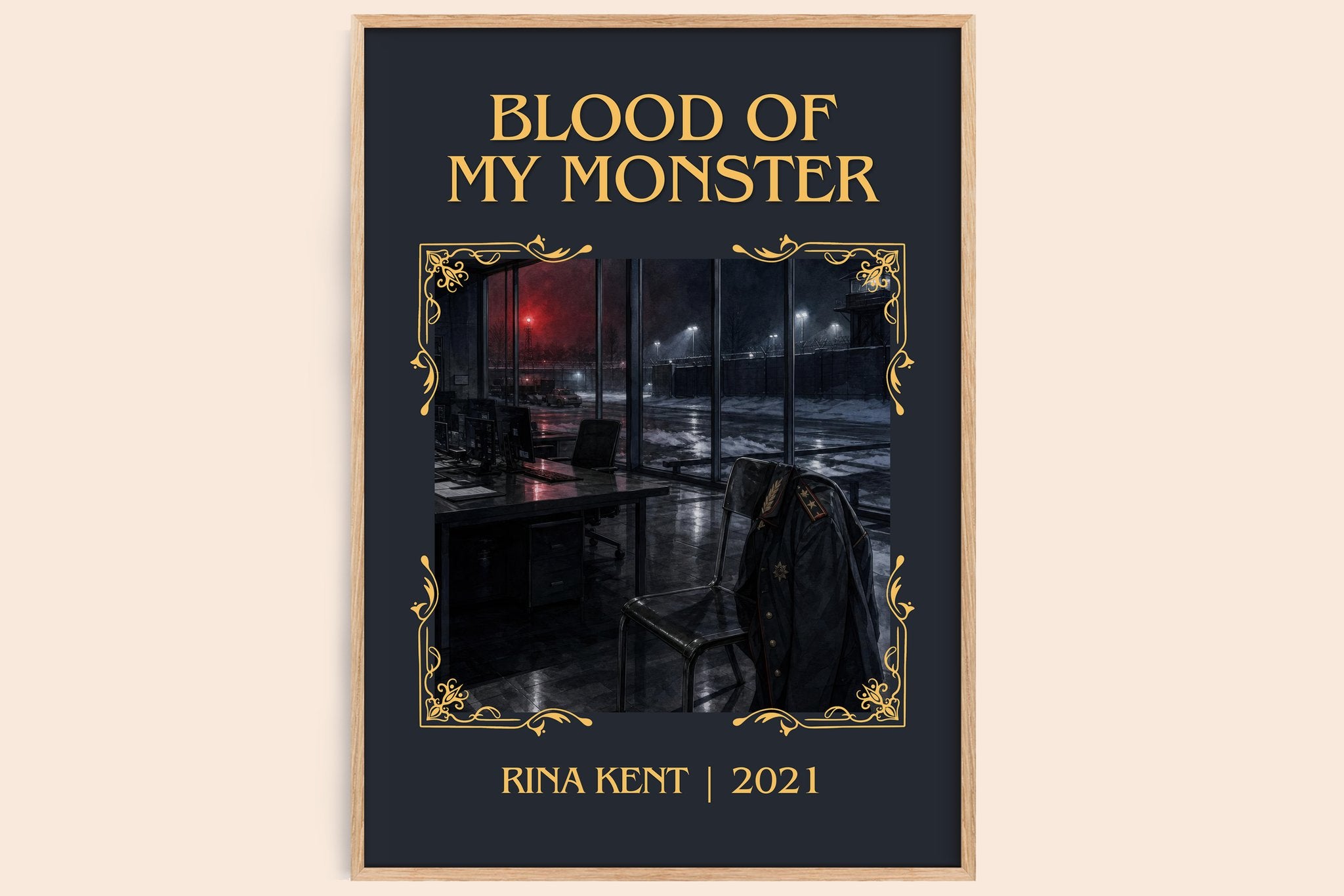 Blood of my Monster Classic Book Art Print by Rina Kent