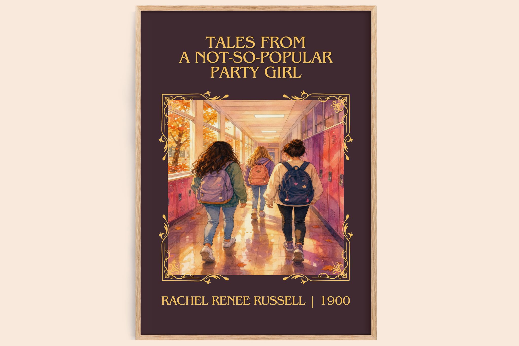 Tales from a not-so-popular party girl Classic Book Art Print by Rachel Renée Russell