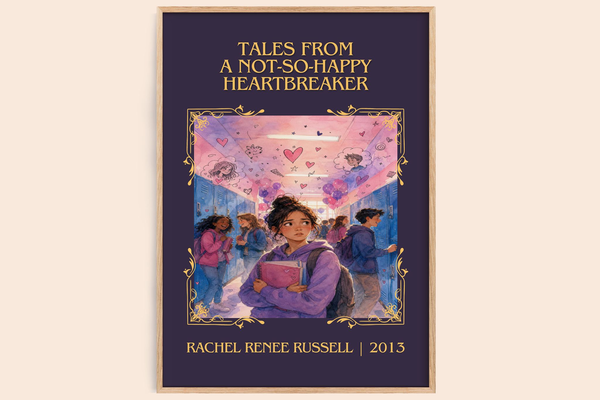 Tales from a not-so-happy heartbreaker Classic Book Art Print by Rachel Renée Russell