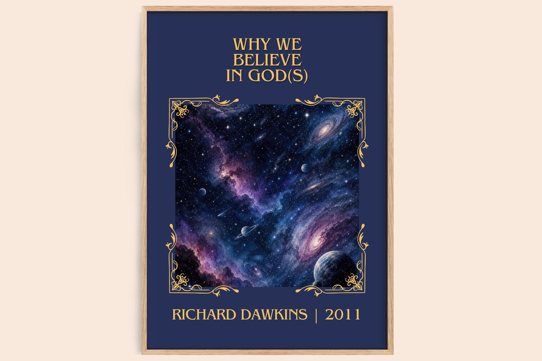Why we believe in god(s) Classic Book Art Print by Richard Dawkins