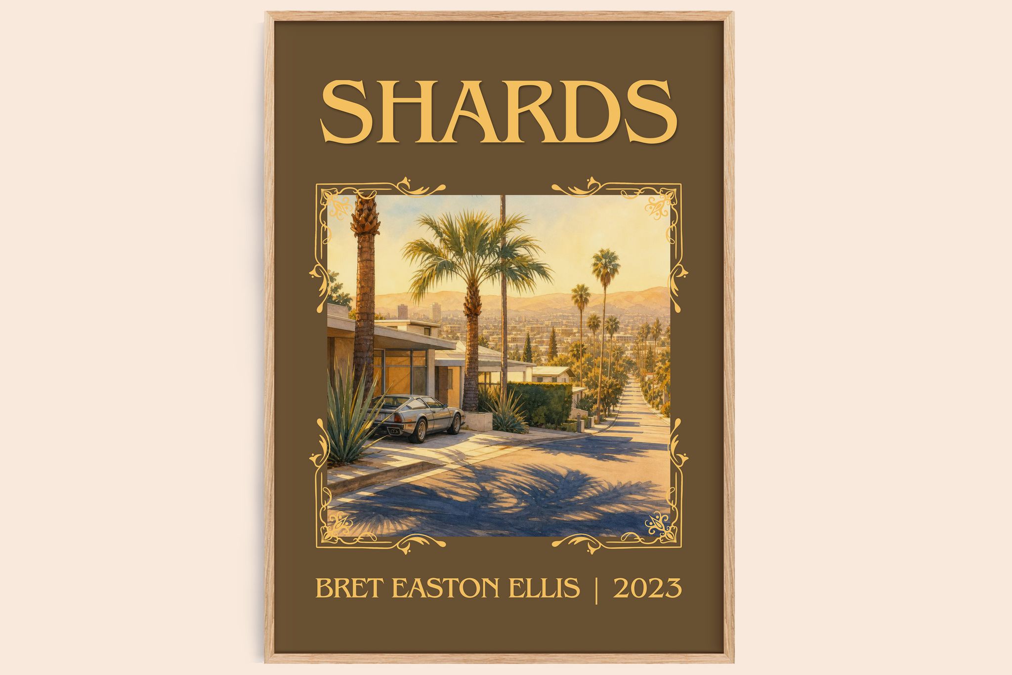 Shards Classic Book Art Print by Bret Easton Ellis