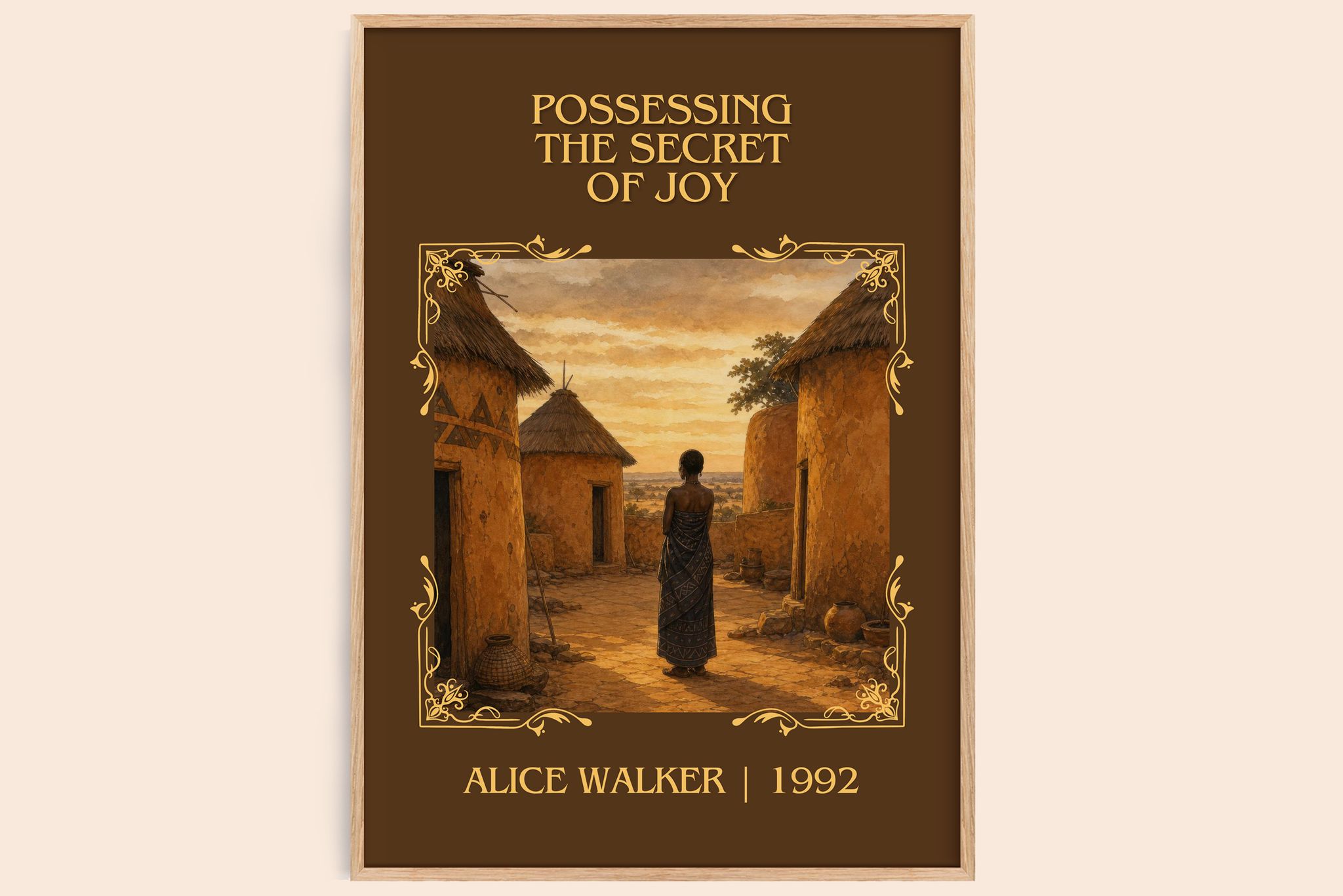 Possessing the Secret of Joy Classic Book Art Print by Alice Walker