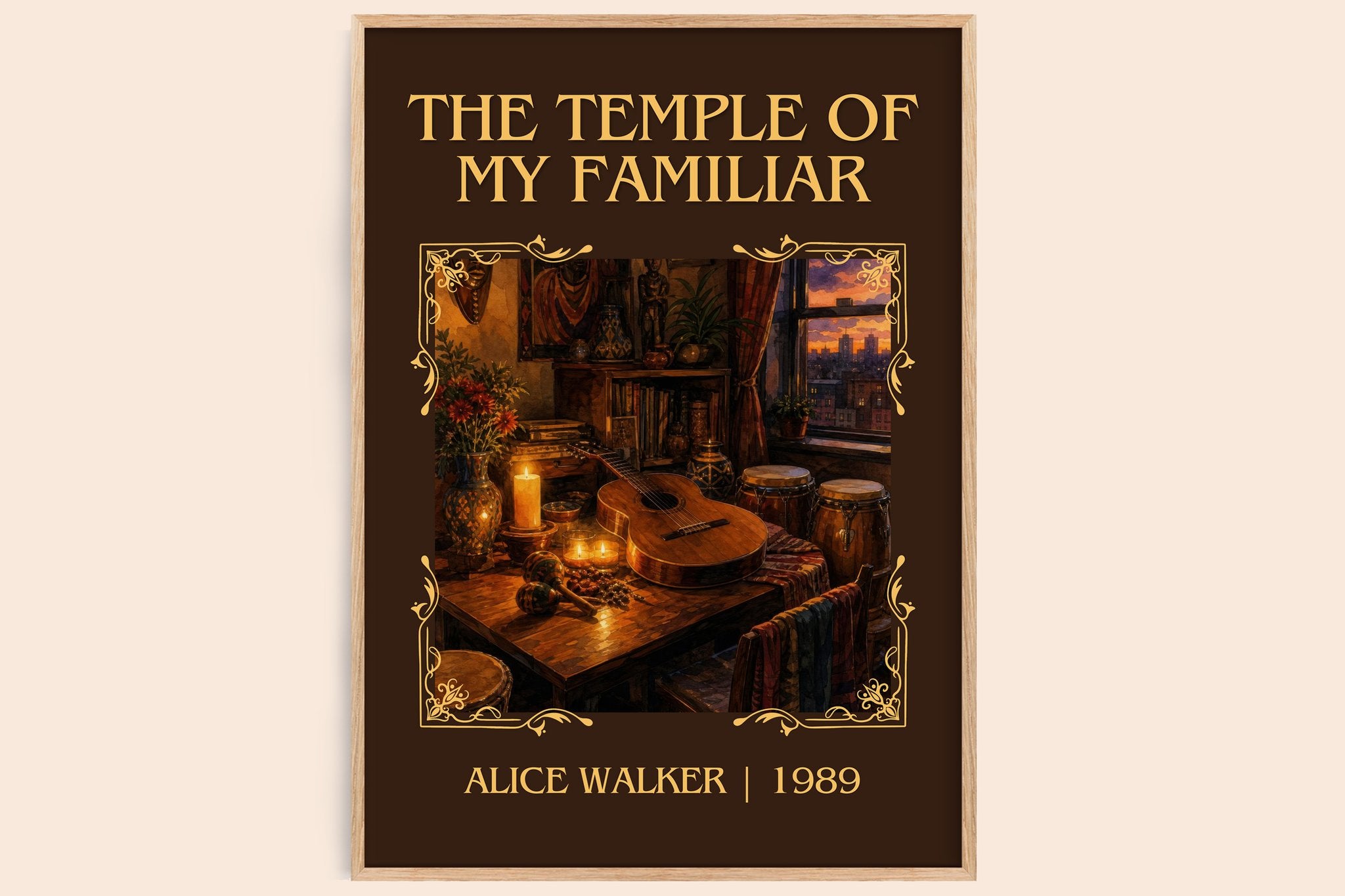 The Temple of My Familiar Classic Book Art Print by Alice Walker