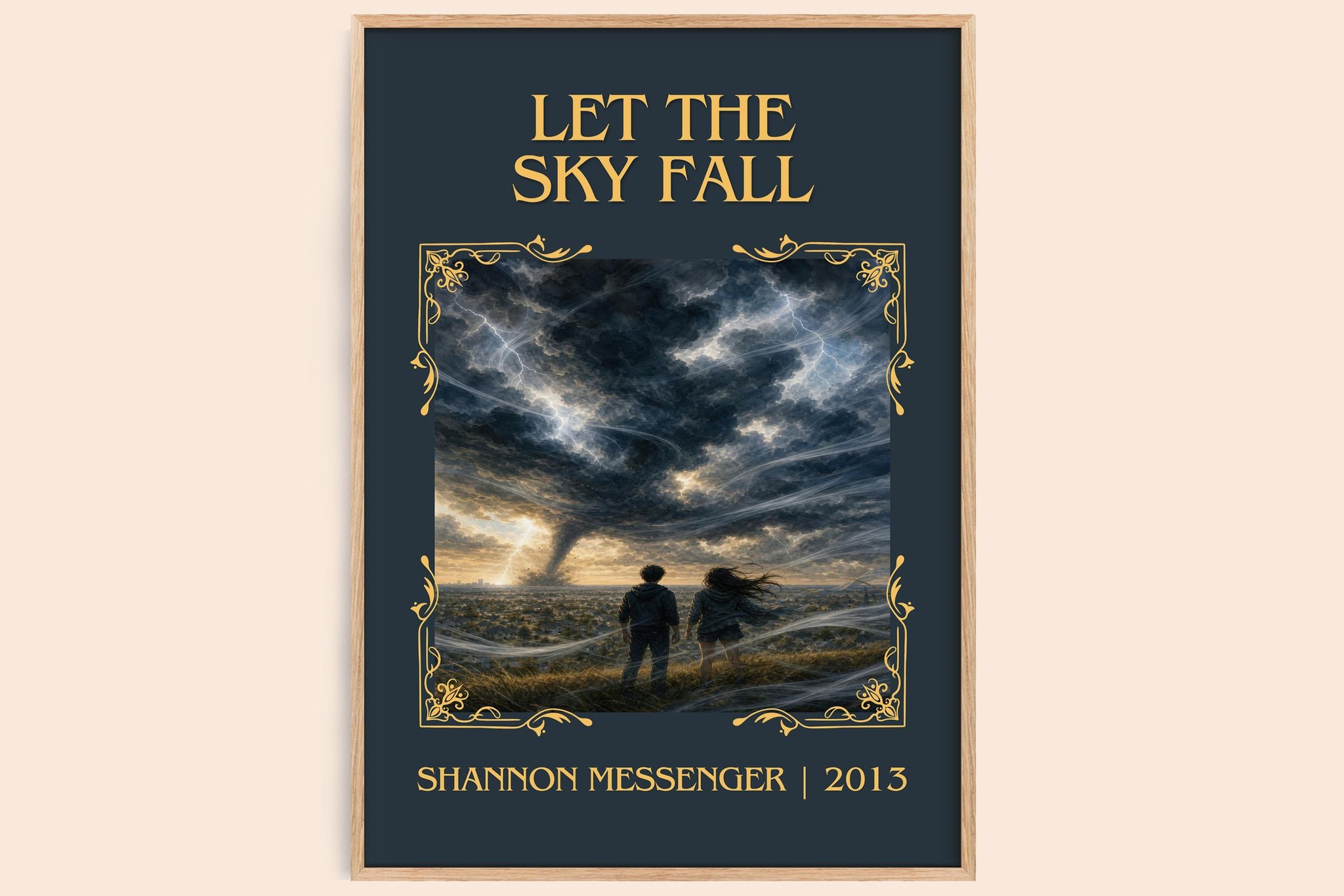 Let the Sky Fall Classic Book Art Print by Shannon Messenger