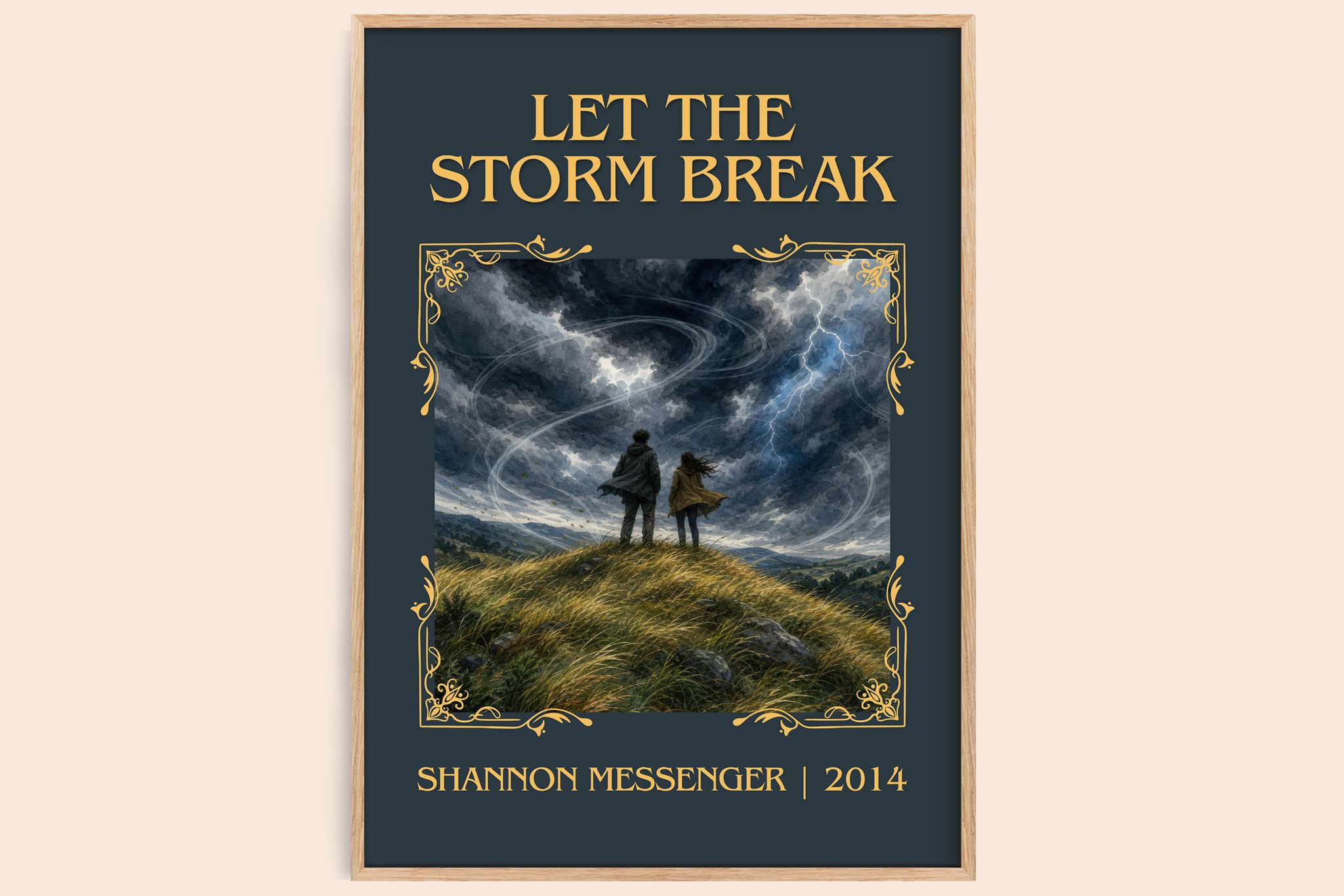 Let the Storm Break Classic Book Art Print by Shannon Messenger