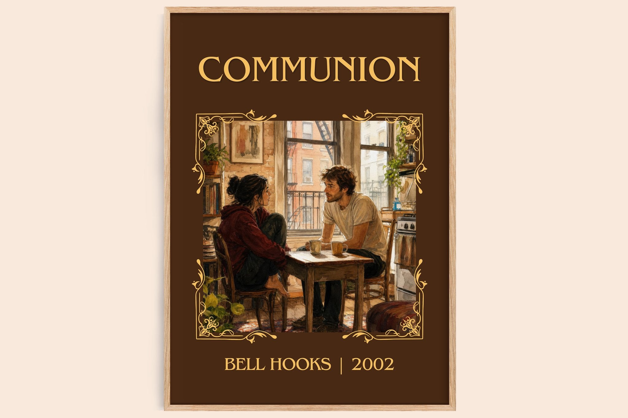 Communion Classic Book Art Print by Bell Hooks