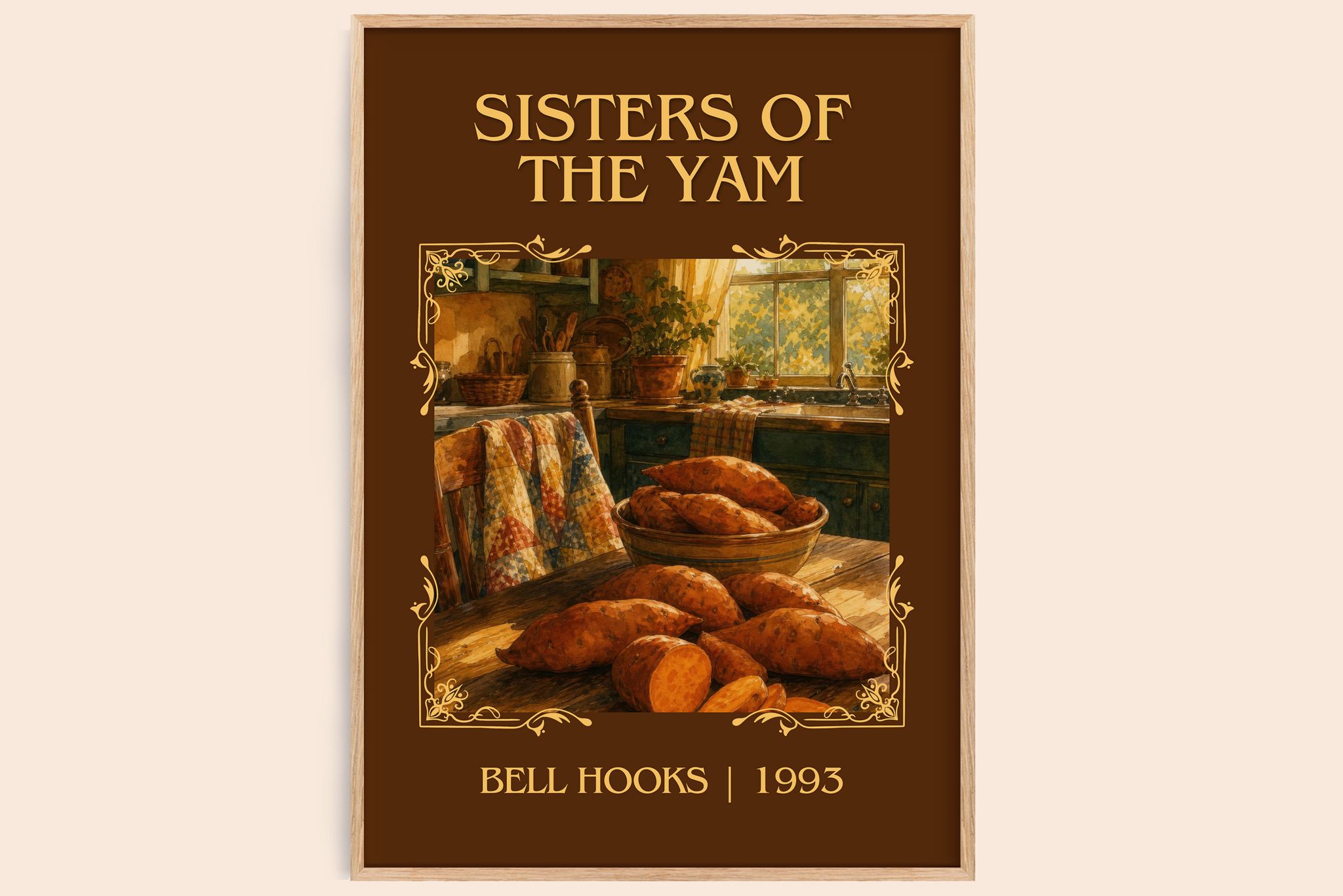 Sisters of the Yam Classic Book Art Print by Bell Hooks