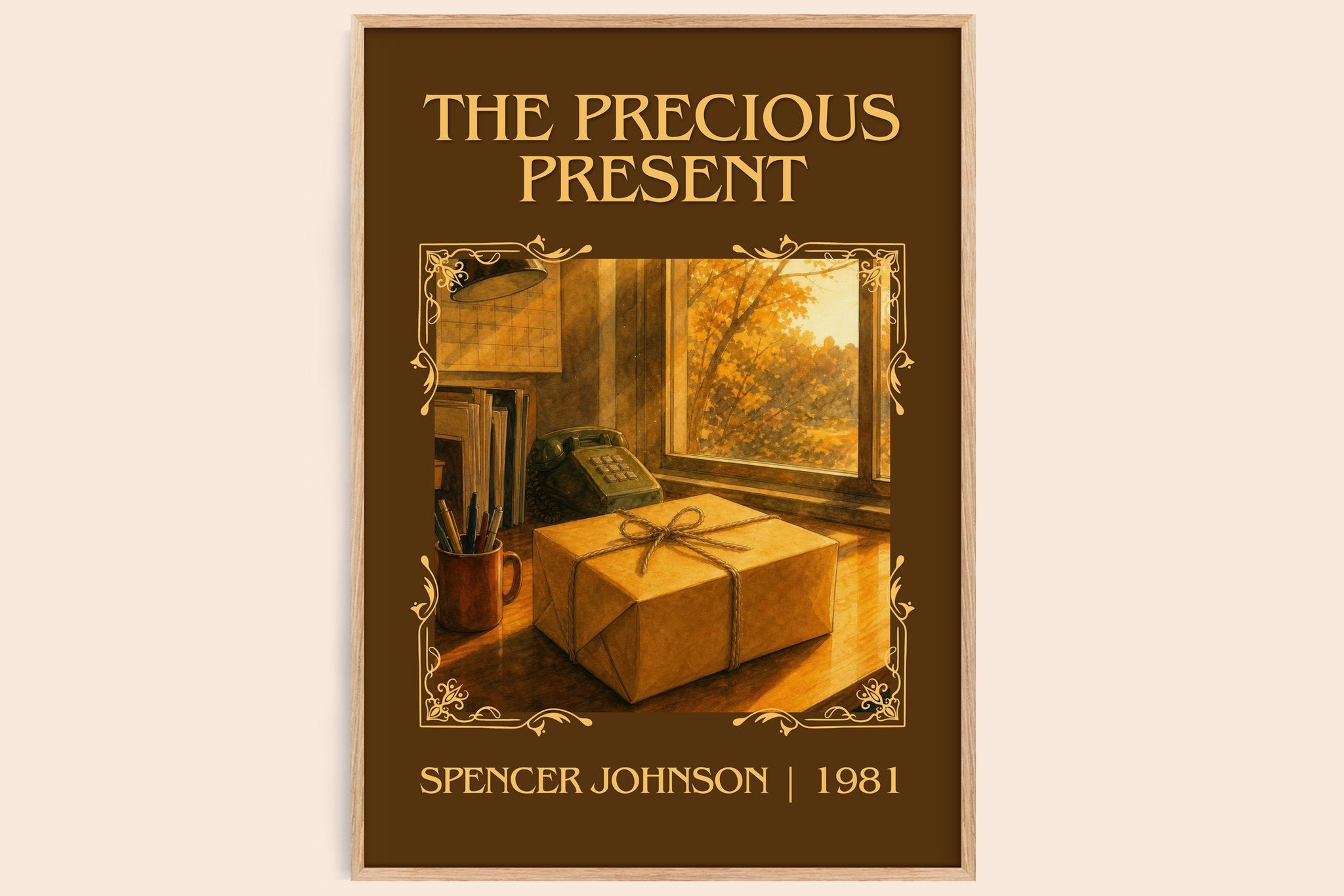 The precious present Classic Book Art Print by Spencer Johnson