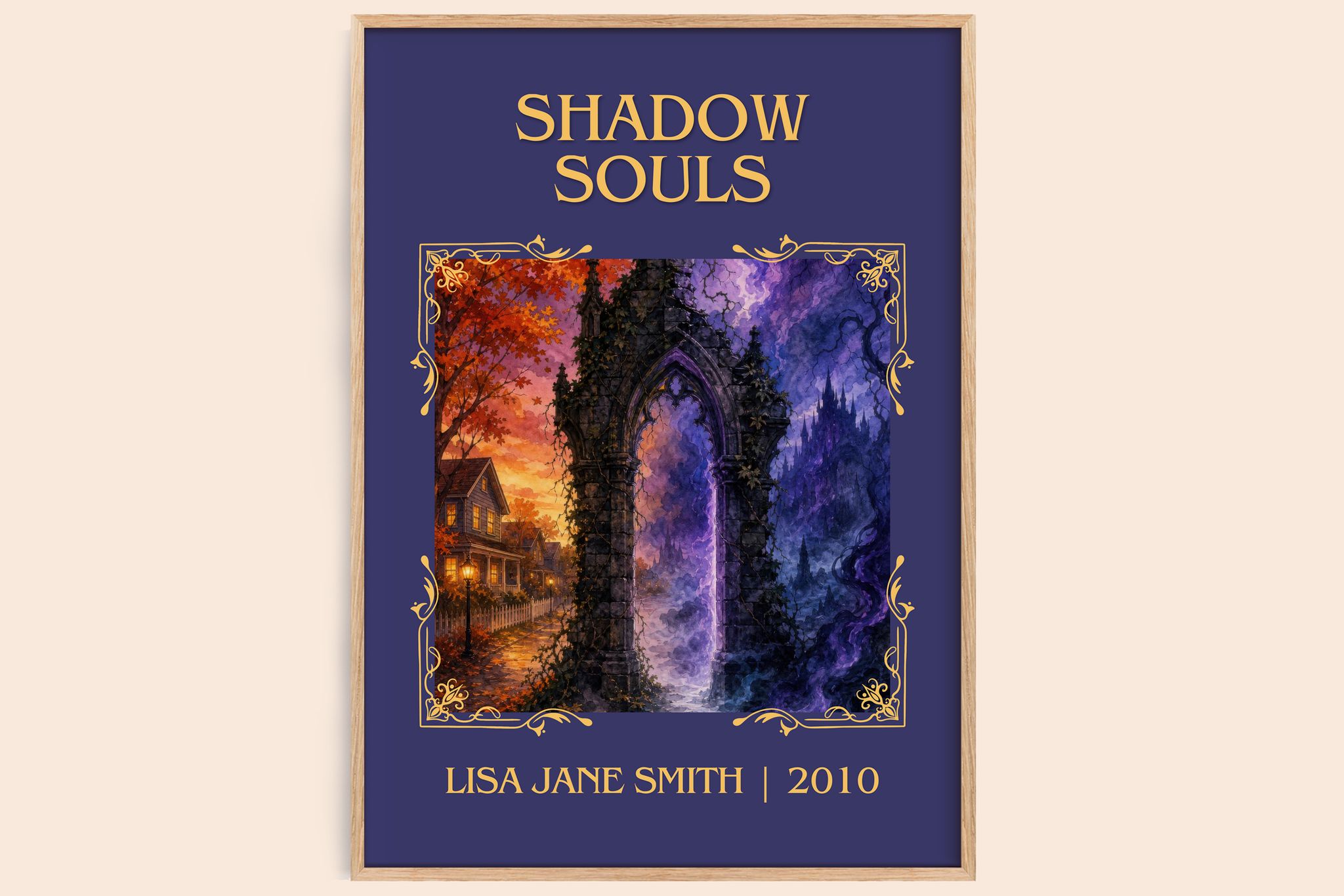 Shadow souls Classic Book Art Print by Lisa Jane Smith