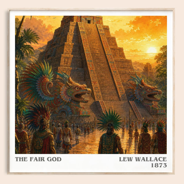 The Fair God Literary Art Print by Lew Wallace