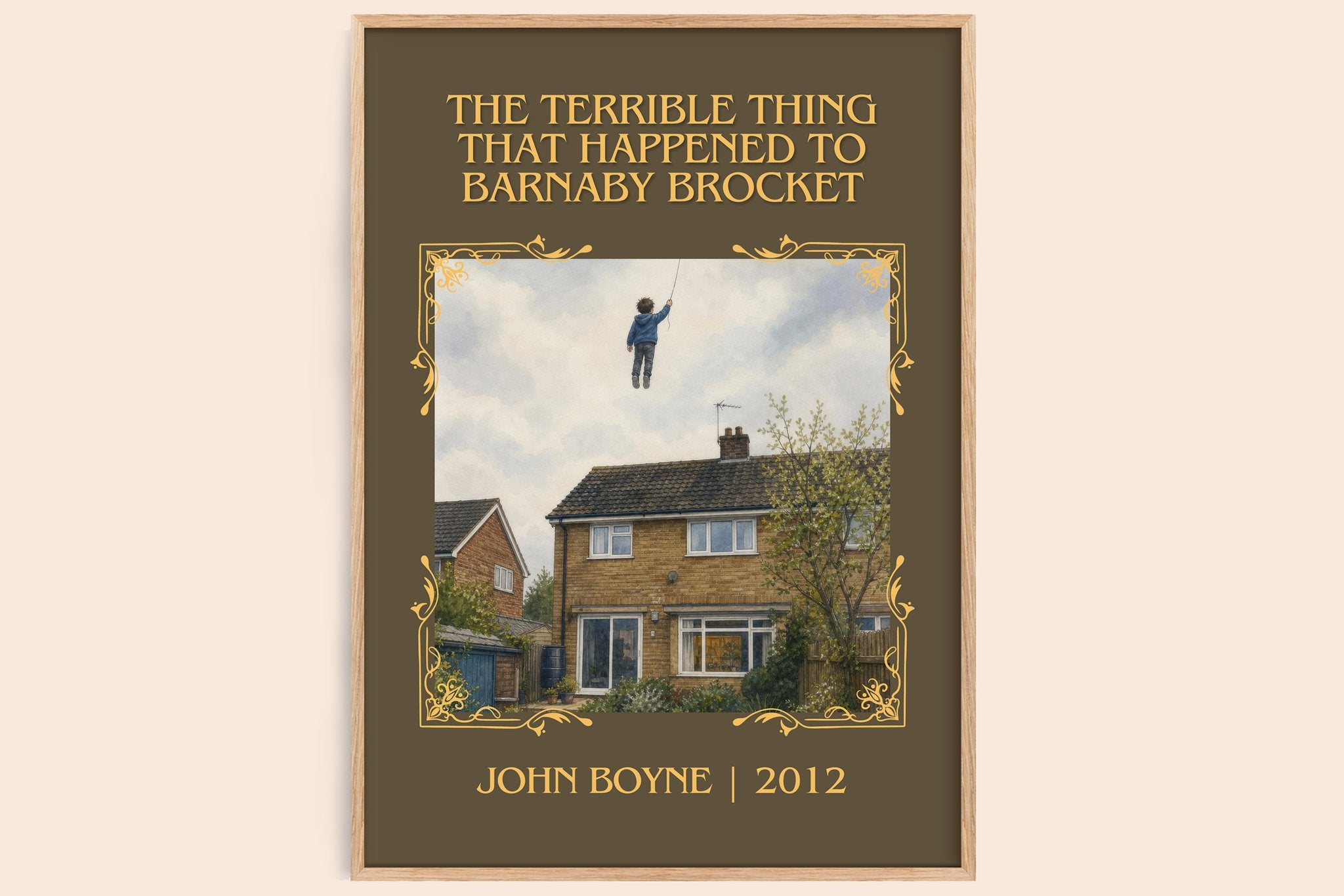 The Terrible Thing That Happened to Barnaby Brocket Classic Book Art Print by John Boyne
