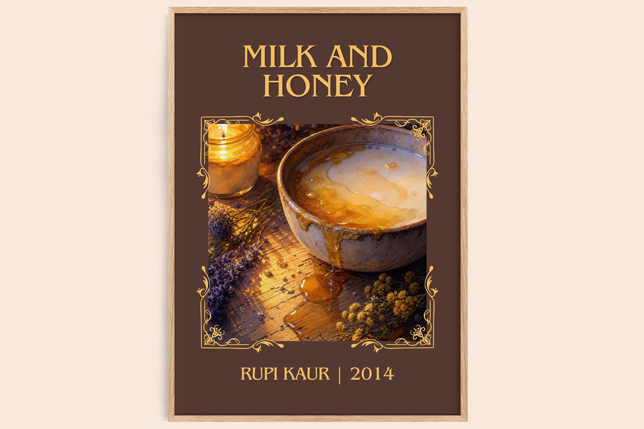 Milk and Honey Classic Book Art Print by Rupi Kaur