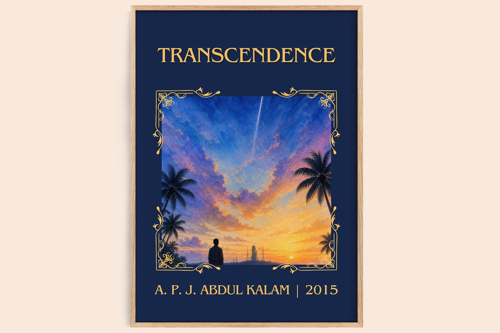 Transcendence Classic Book Art Print by A. P. J. Abdul Kalam