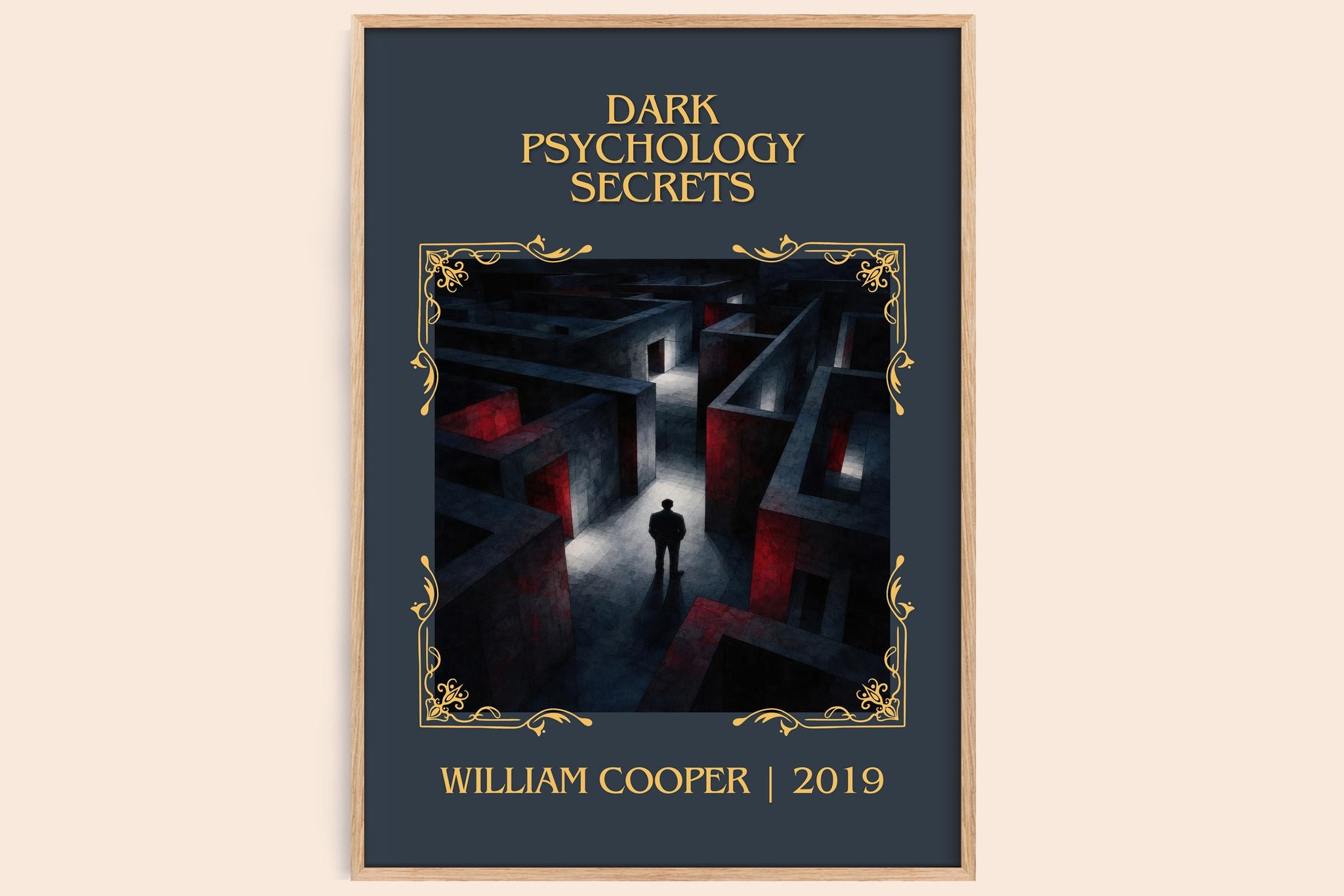 Dark Psychology Secrets Classic Book Art Print by William Cooper