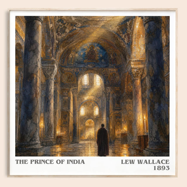 The Prince Of India Literary Art Print by Lew Wallace