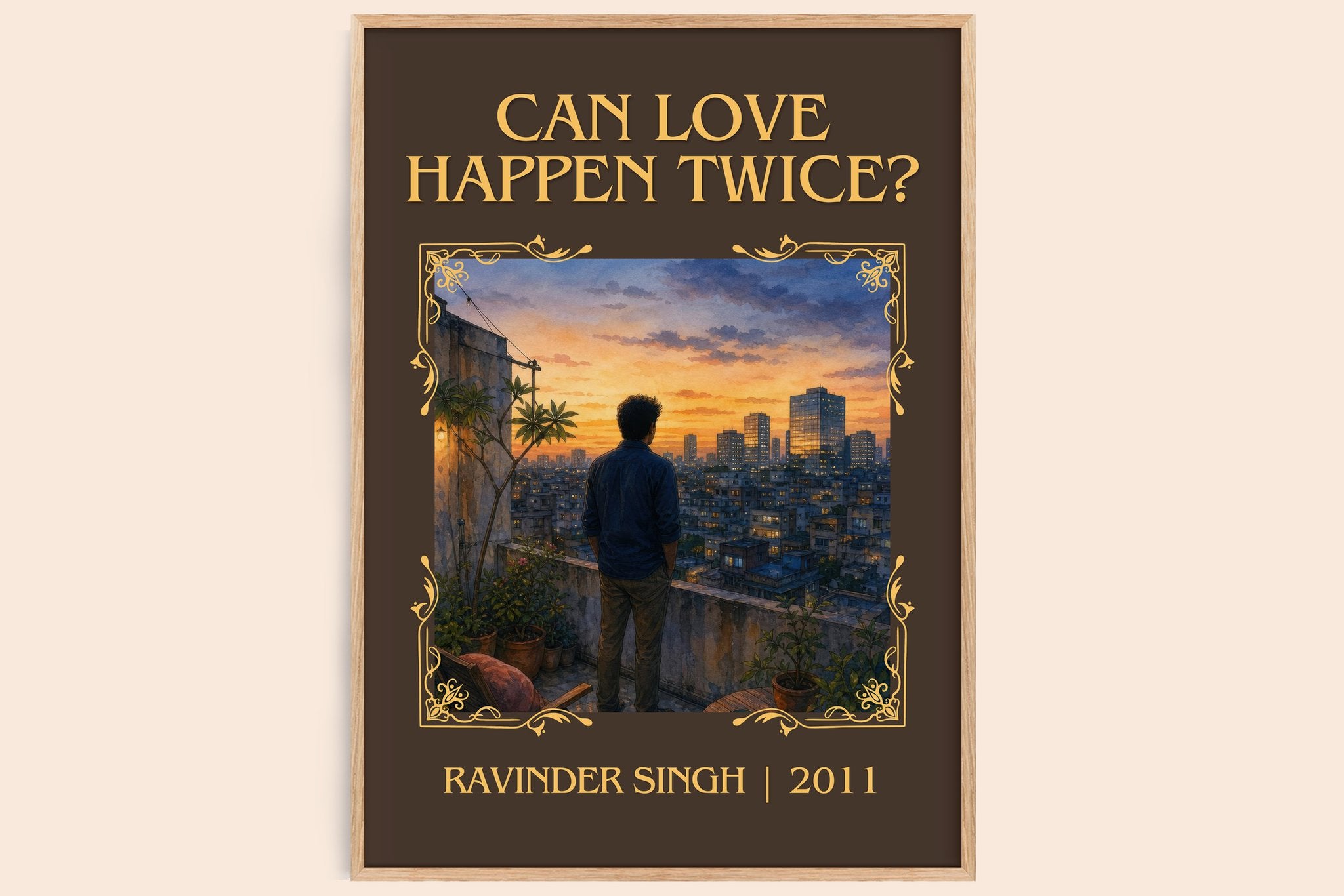 Can love happen twice? Classic Book Art Print by Ravinder Singh