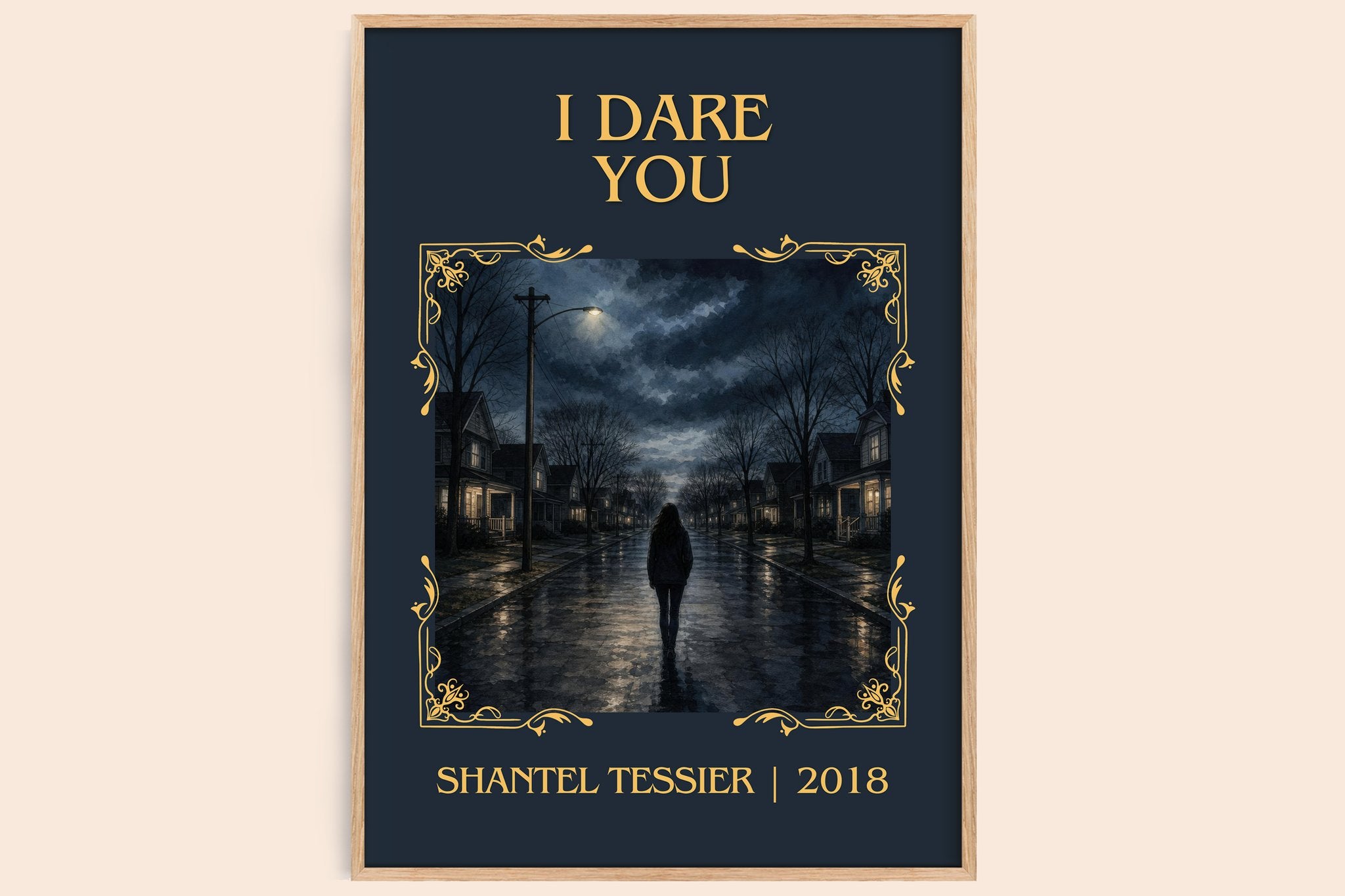 I Dare You Classic Book Art Print by Shantel Tessier