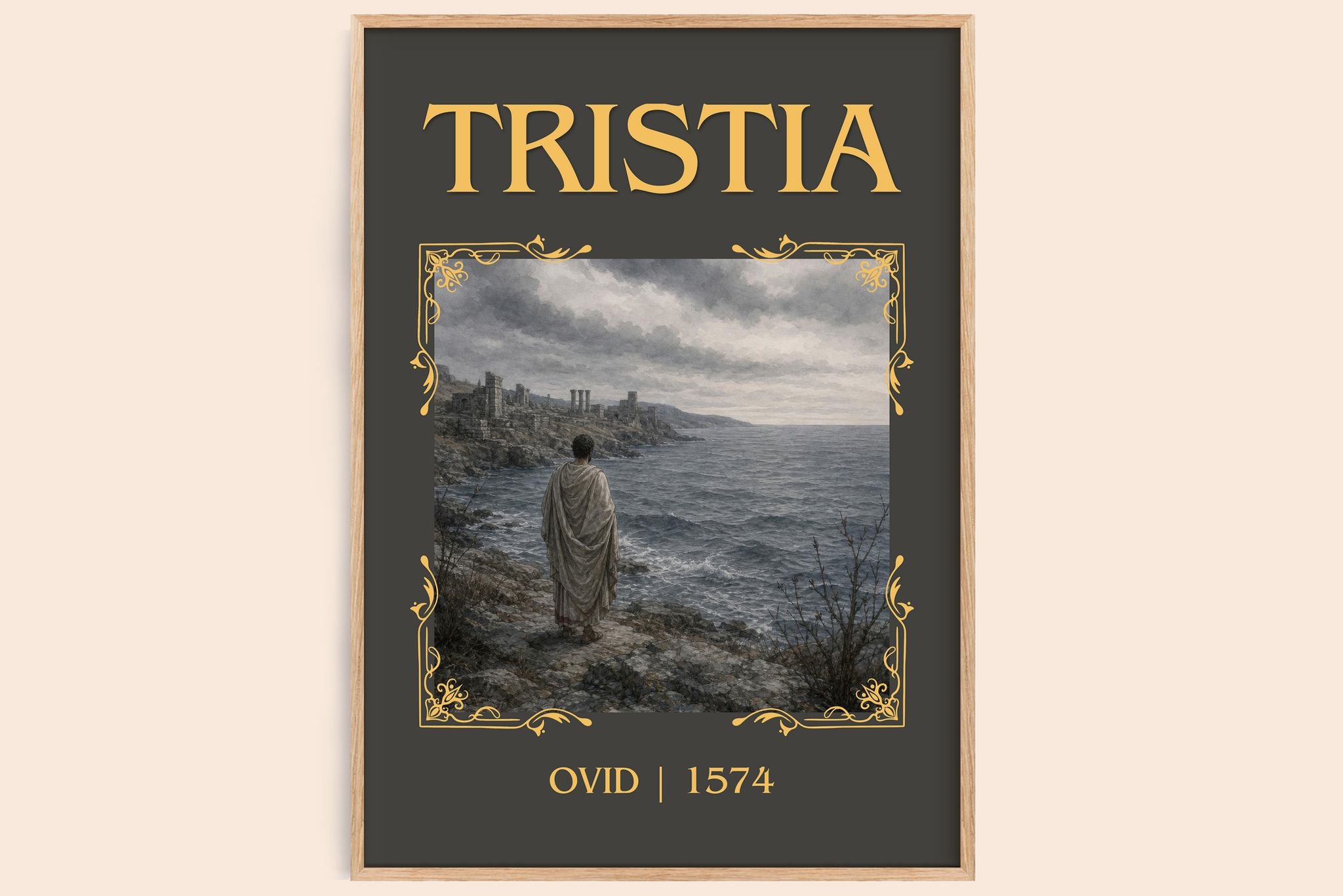 Tristia Classic Book Art Print by Ovid