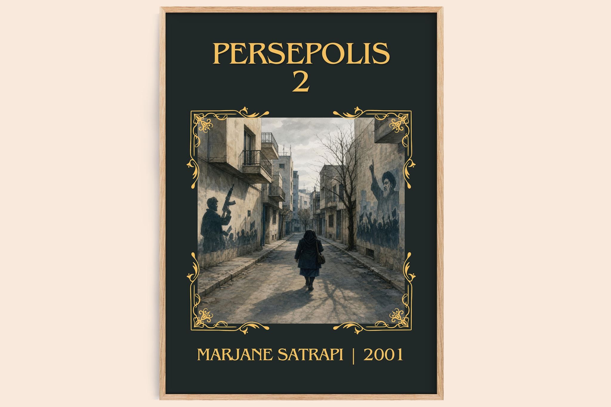 Persepolis 2 Classic Book Art Print by Marjane Satrapi