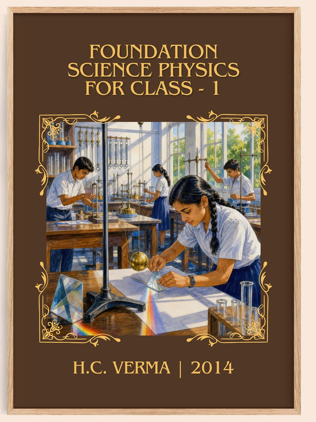 Foundation Science Physics for Class – book poster