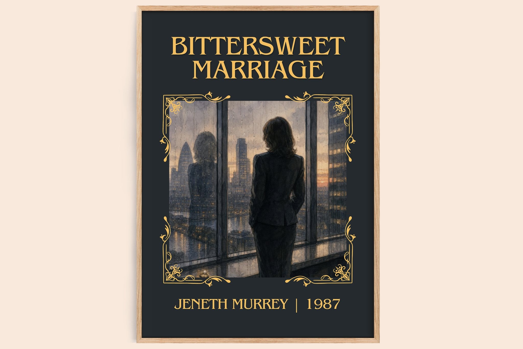 Bittersweet Marriage Classic Book Art Print by Jeneth Murrey
