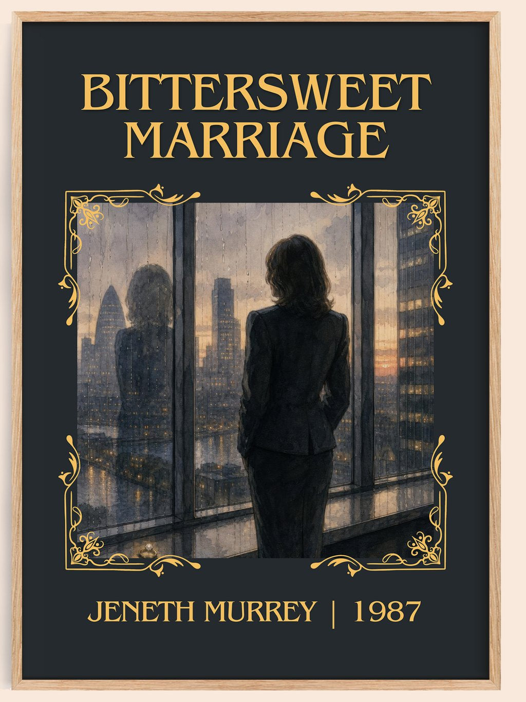 Bittersweet Marriage Classic Book Art Print by Jeneth Murrey – book poster