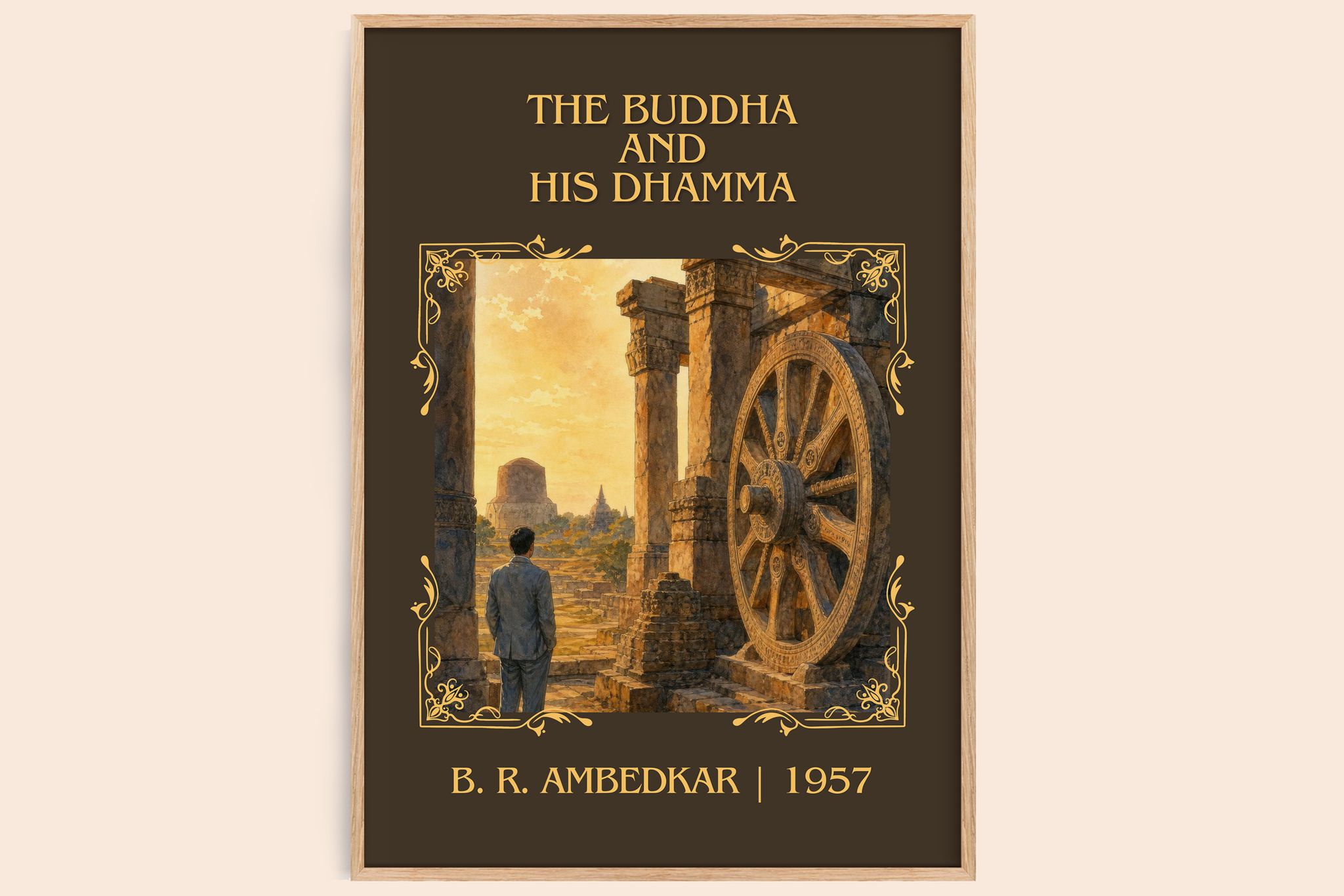 The Buddha and his Dhamma Classic Book Art Print by B. R. Ambedkar