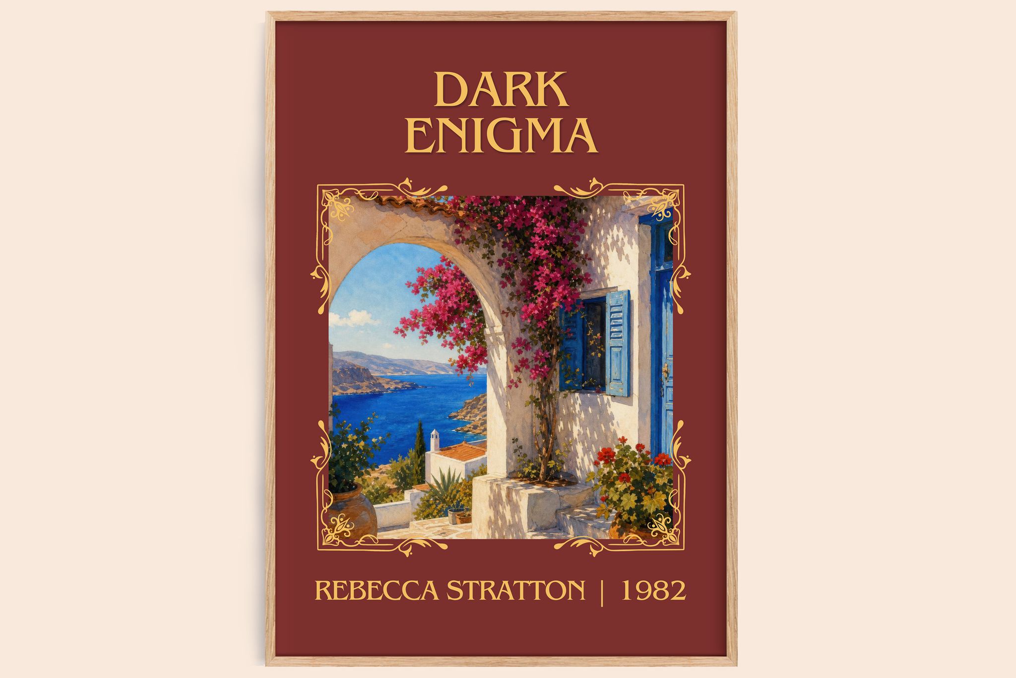 Dark Enigma Classic Book Art Print by Rebecca Stratton