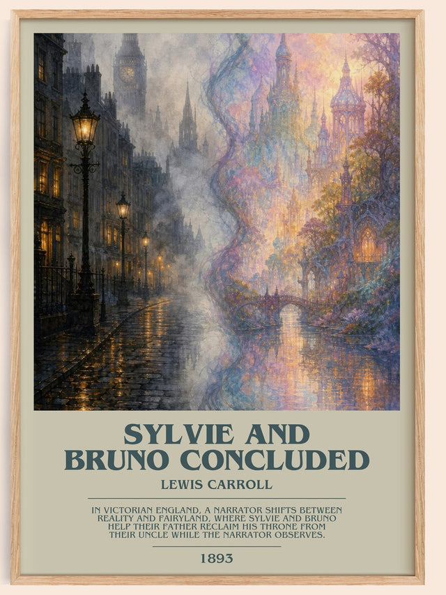 Sylvie And Bruno Concluded Bookish Wall Art by Lewis Carroll