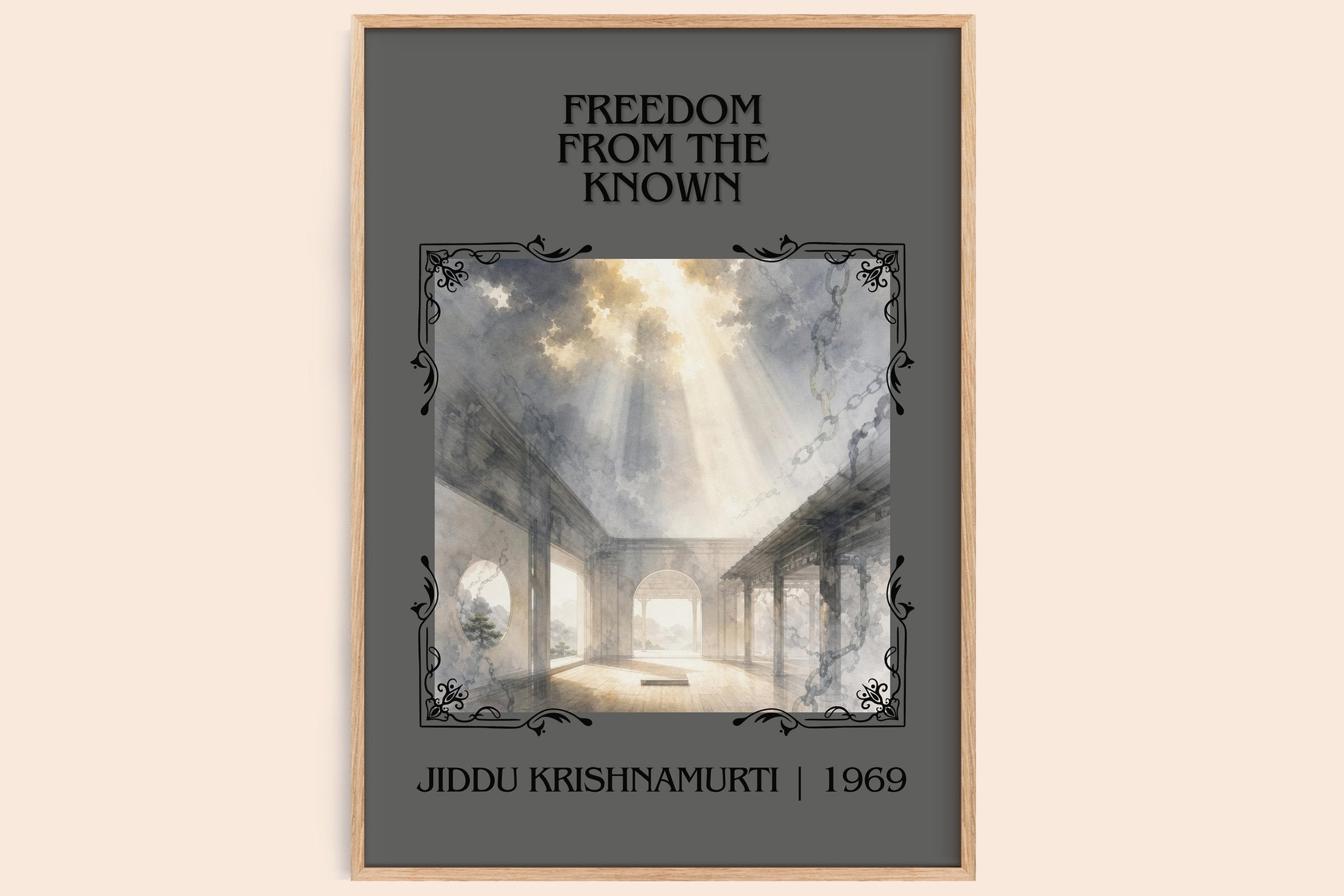 Freedom from the Known Classic Book Art Print by Jiddu Krishnamurti