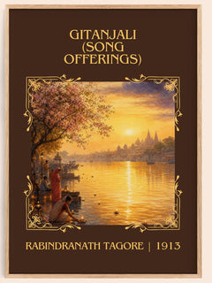 Gitanjali (song offerings) Classic Book Art Print by R. Tagore – book poster