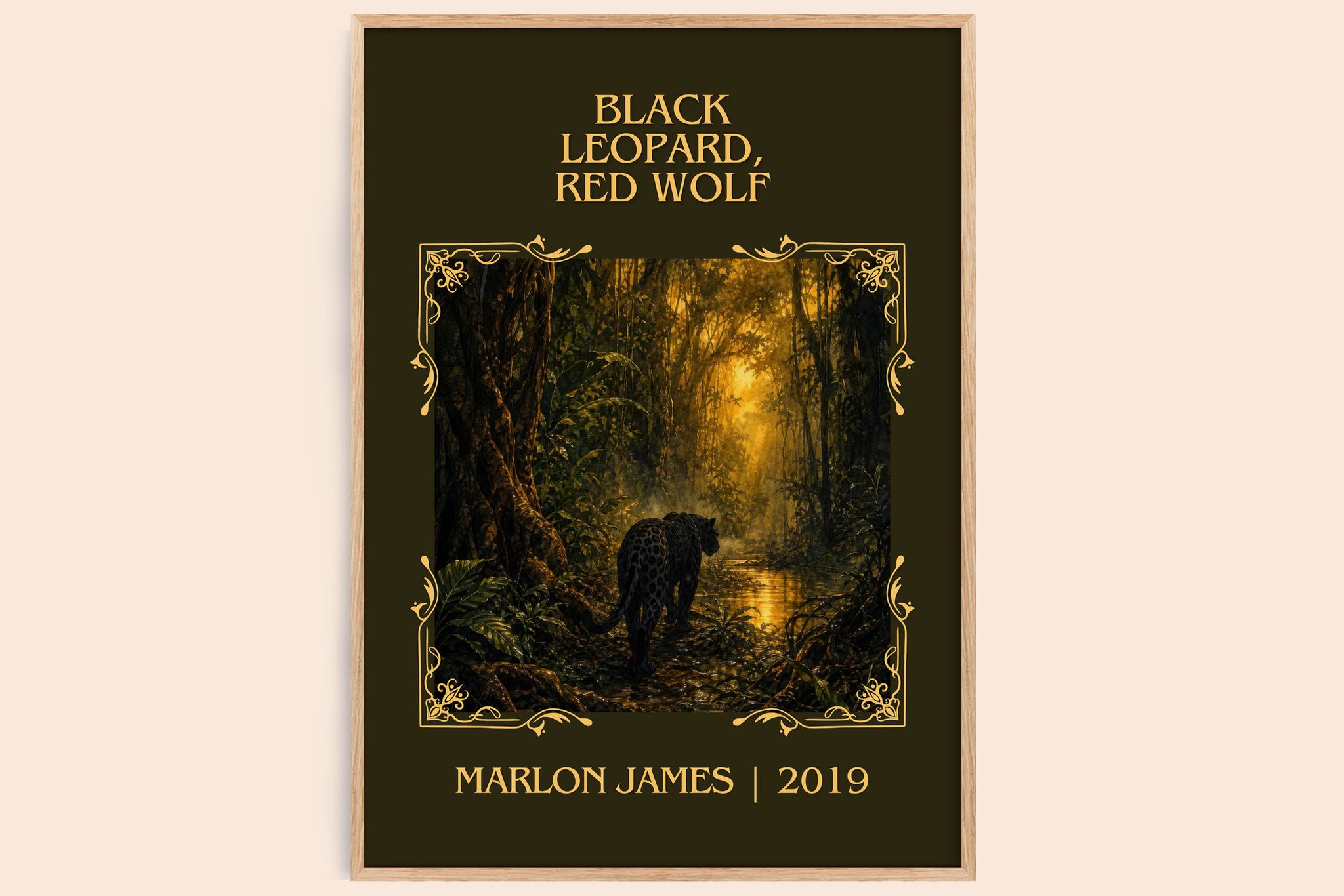 Black Leopard, Red Wolf Classic Book Art Print by Marlon James