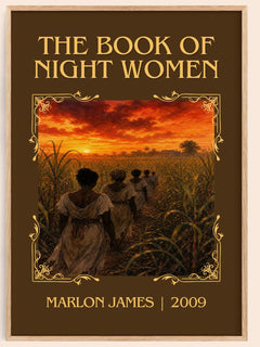 The book of night women Classic Book Art Print by Marlon James – book poster