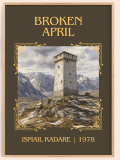 Broken April Classic Book Art Print by Ismail Kadare – book poster