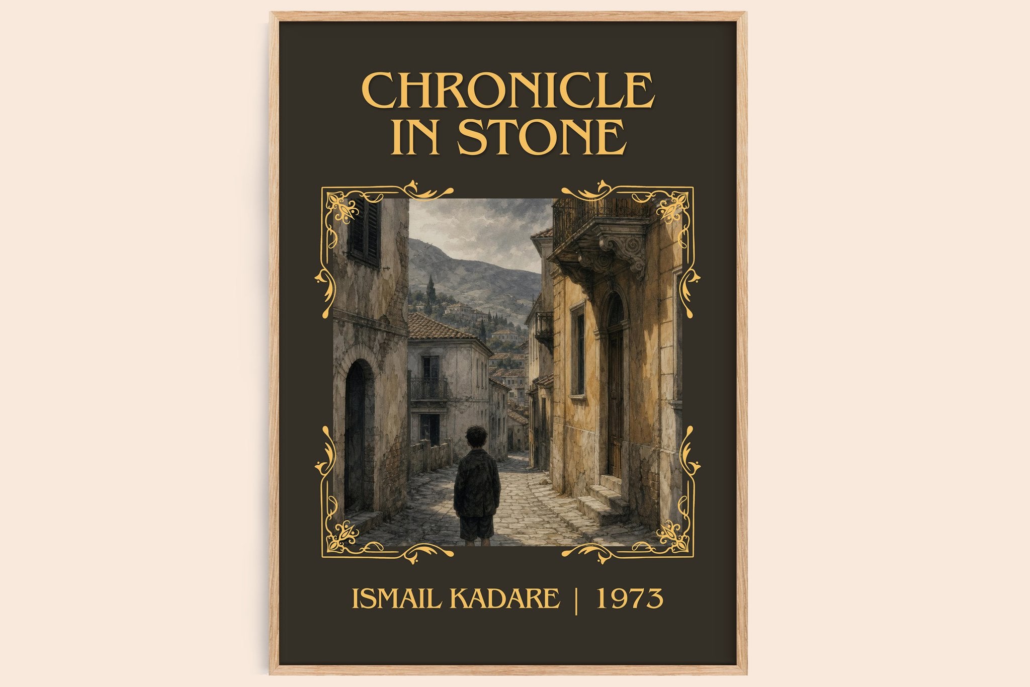 Chronicle in Stone Classic Book Art Print by Ismail Kadare