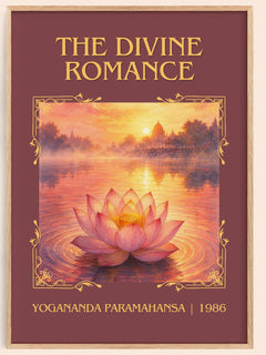 The divine romance Classic Book Art Print by Yogananda Paramahansa – book poster