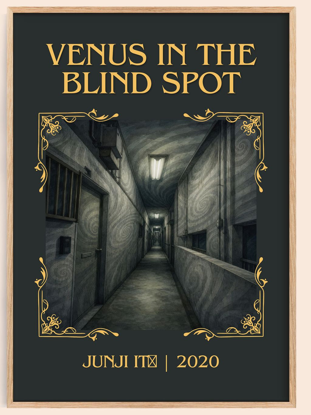 Venus in the Blind Spot Classic Book Art Print by Junji Itō – book poster