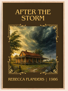 After the Storm Classic Book Art Print by Rebecca Flanders – book poster