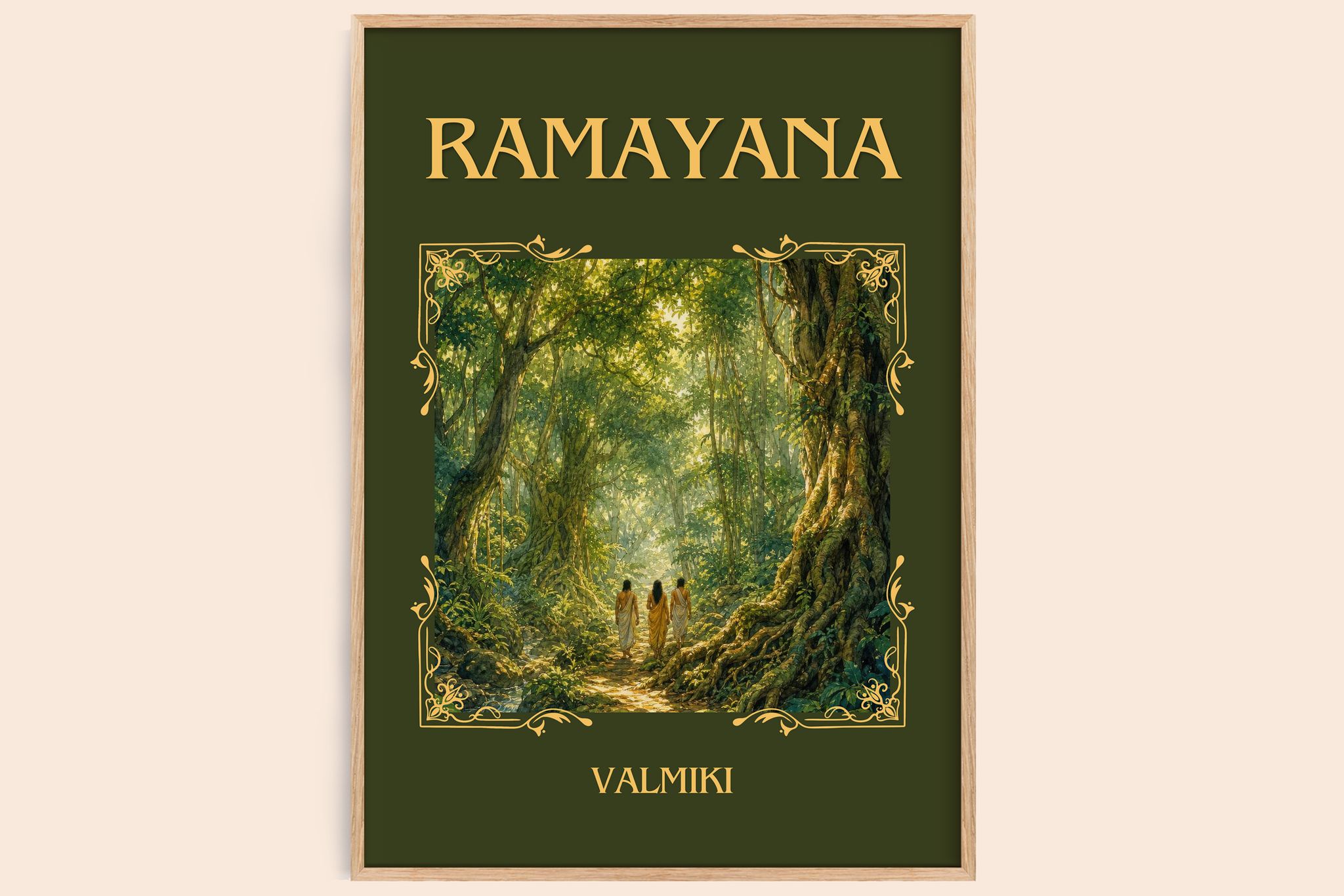 Ramayana Classic Book Art Print by Valmiki
